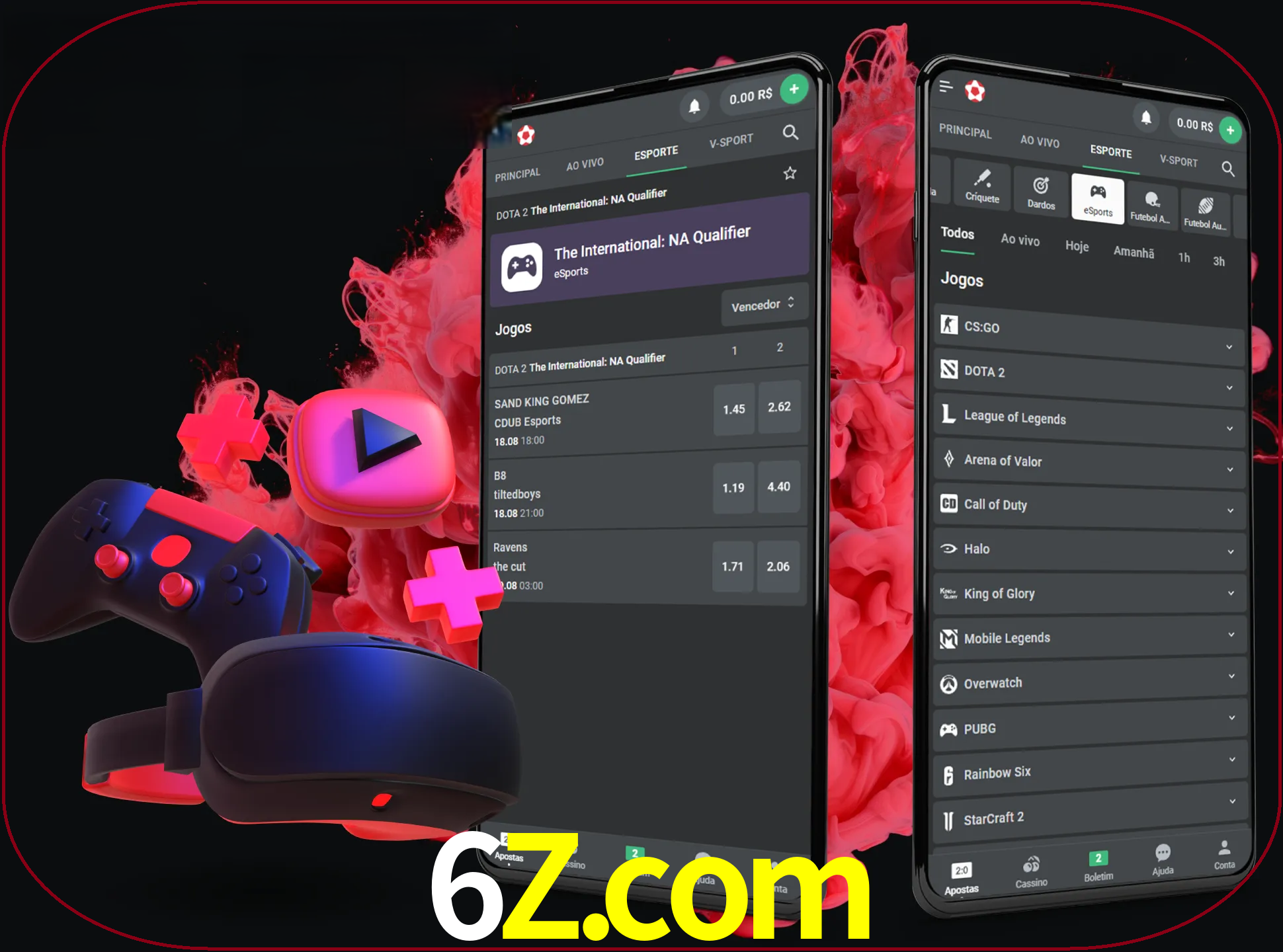 Para ter a aplicação móvel 6z no seu smartphone, basta descarregar o ficheiro apk e seguir as instruções.