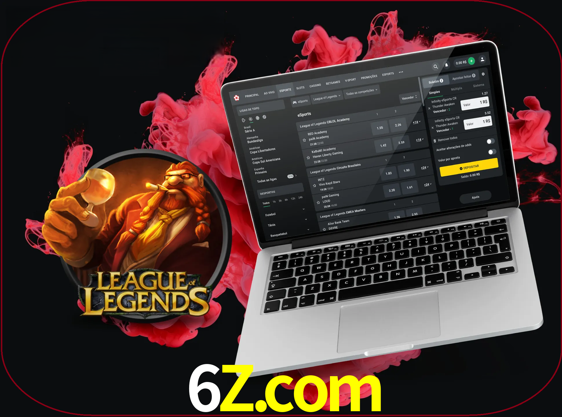 Se é um fã deste jogo, muitos torneios fantásticos que o vão surpreender estão disponíveis no 6z.