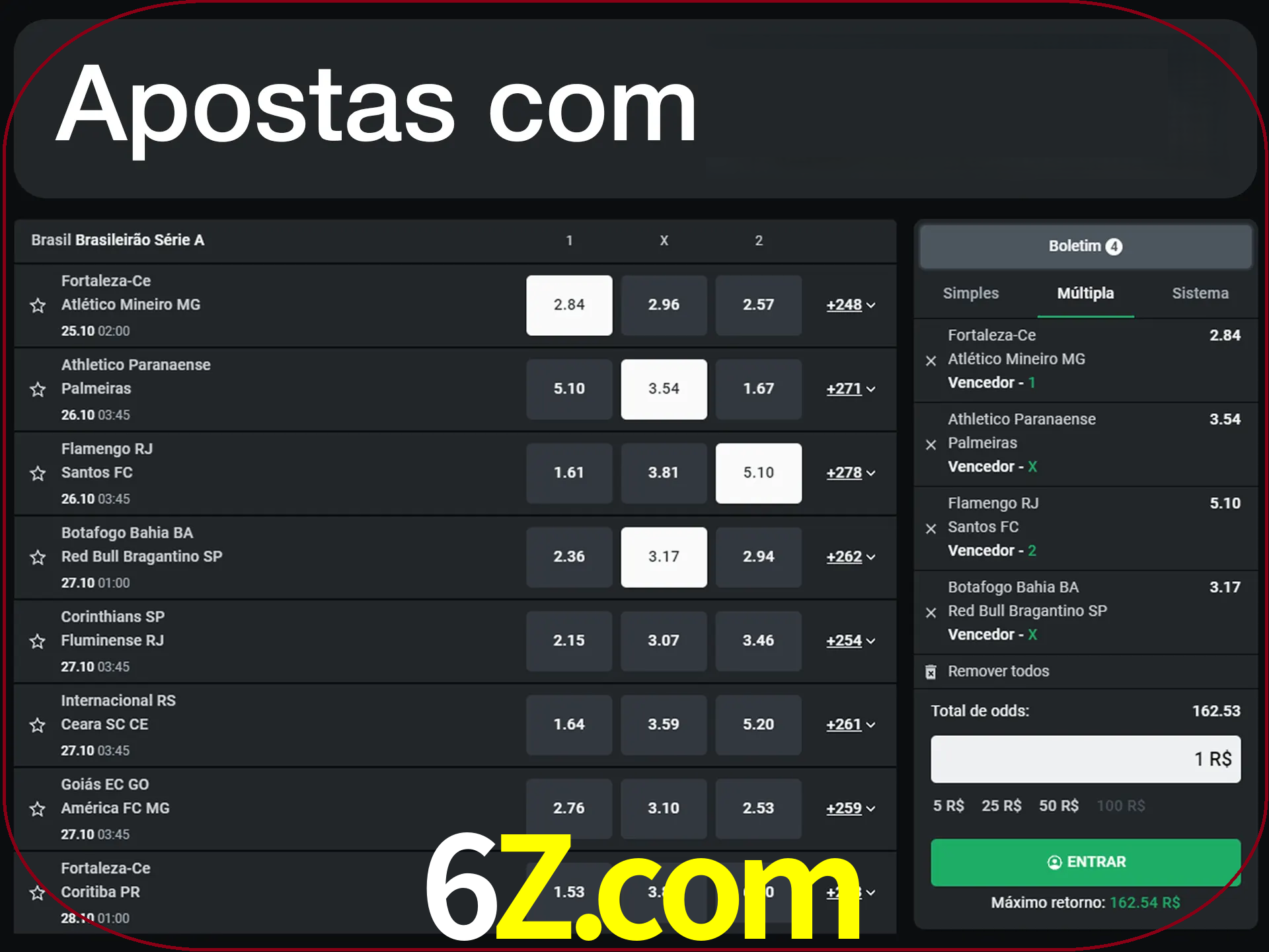 Aposte em vários diciplines com LeonBet.